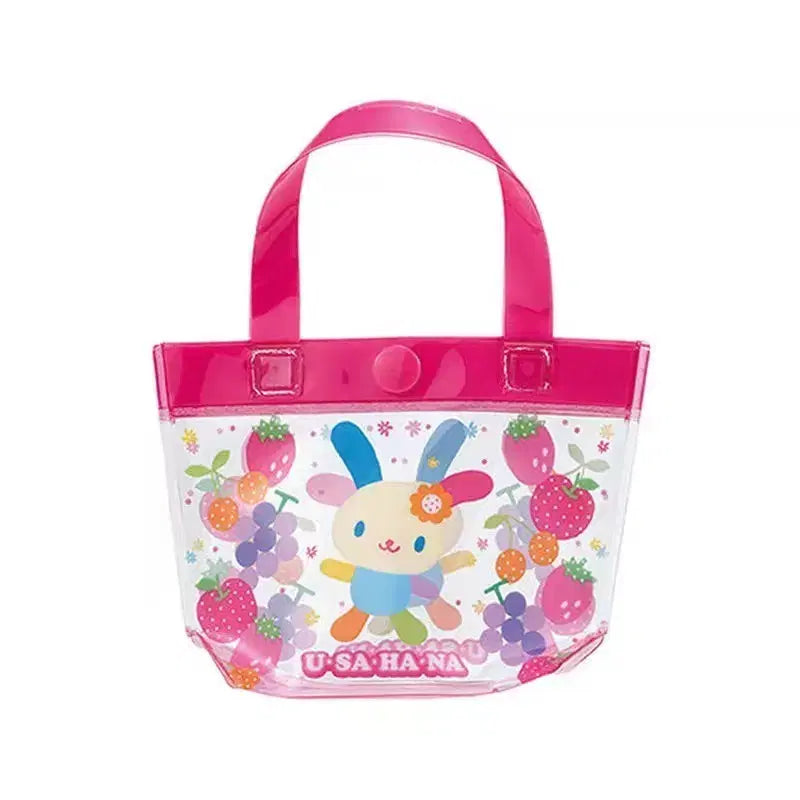 [BUNJANG] Sanrio Usahana Beach Bag and Mini Pouch Set / 산리오 비치백 미니파우치 가챠 우사하나