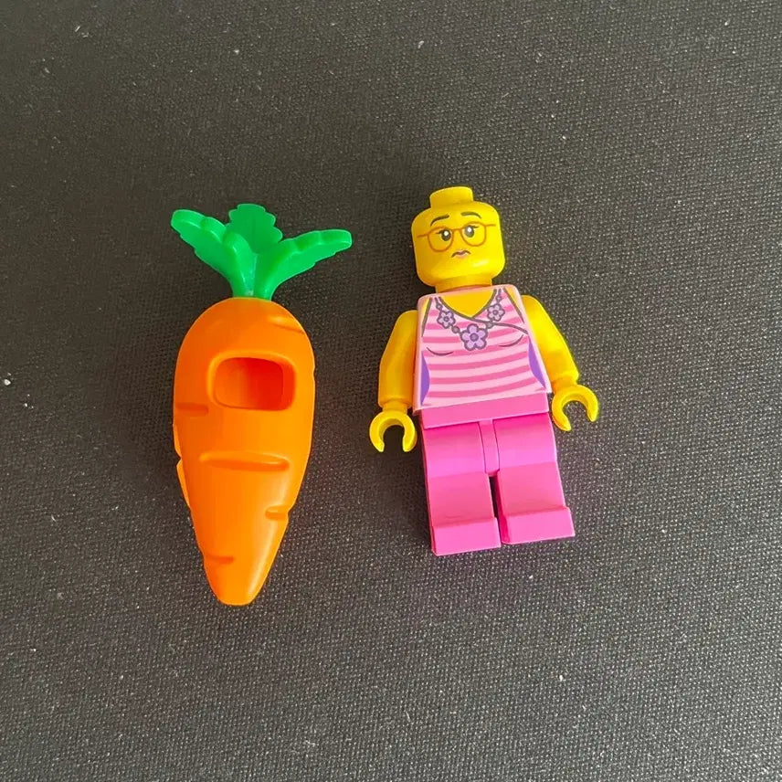 [BUNJANG] LEGO BAM Miffy Carrot + Tiger Figure / 레고 bam 미피 당근+호랑이