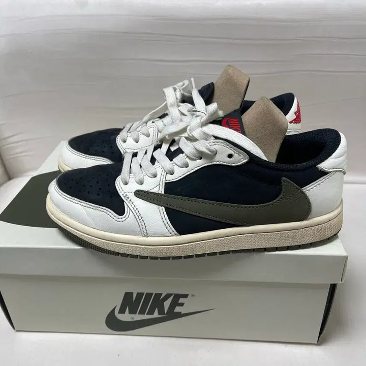 [BUNJANG] Air Jordan 1 Travis Scott Olive Low (240) / 조던1 트래비스스캇 올리브 로우 240