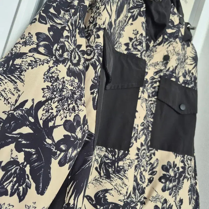 [BUNJANG] Floral Crop Jumper / 플로럴 크롭 점퍼