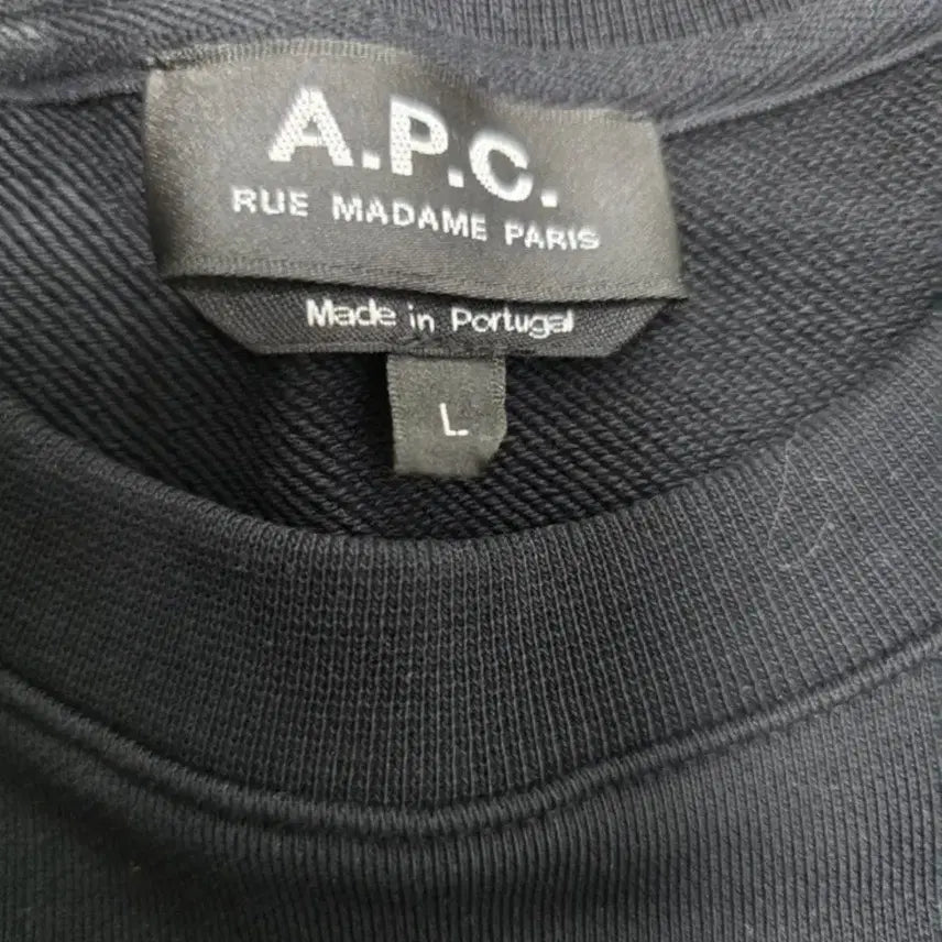 [SOLD OUT] 정품)아페쎄 A.P.C 남녀공용 맨투맨