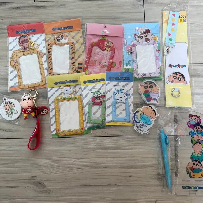[BUNJANG] Crayon Shin-chan Photocard Holder Set / 짱구 포카홀더 세트
