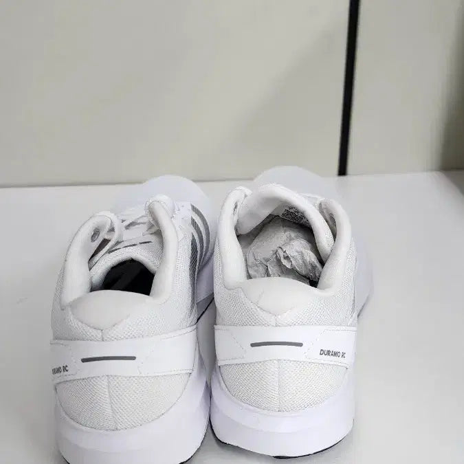 [BUNJANG] Adidas Duramo RC U White Mesh Sneakers / 아디다스 듀라모RC U운동화 흰색 메쉬