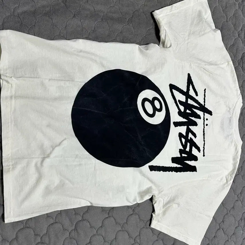 [BUNJANG] Stussy 8 Ball T-Shirt (New With Tags) / 스투시 8볼 반팔 실착 0회(택만뜯은새상품)