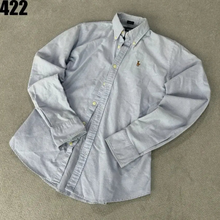 [BUNJANG] Polo Ralph Lauren Oxford Sky Blue Shirt / 폴로 랄프로렌 옥스포드 하늘색 셔츠 남방 0