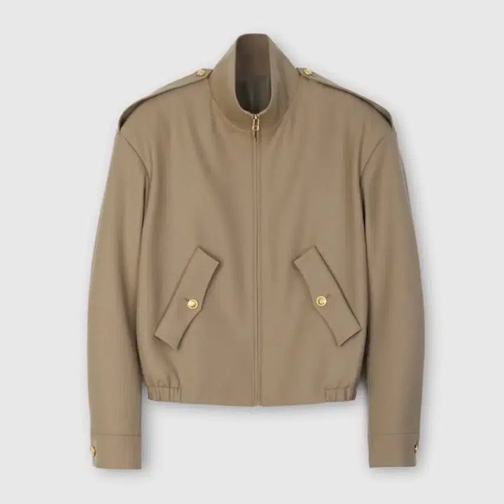 [BUNJANG] TAILE 24SS Officer Wool Blouson Beige Size 1 / 타일레 24ss 오피서 울 블루종 베이지 1사이즈