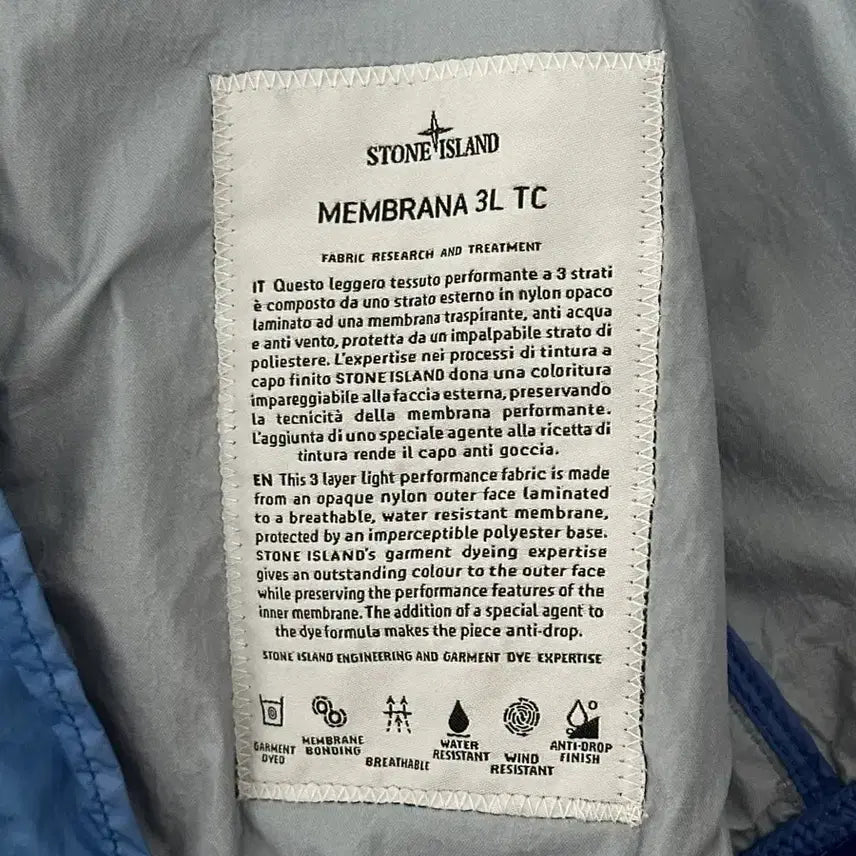 [BUNJANG] Stone Island Membrana 3L TC Jacket 19ss XL / 스톤아일랜드 멤브라나 3L tc 자켓 19ss XL(105-108)
