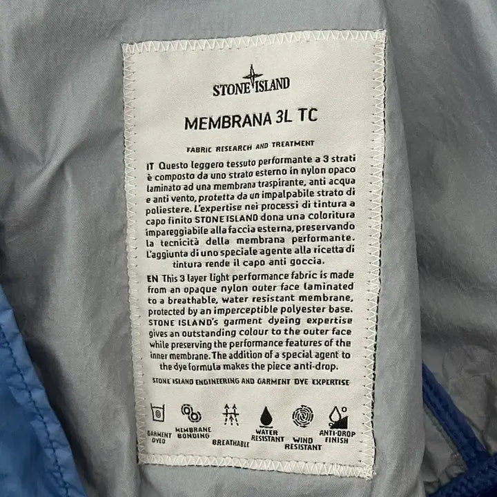 [BUNJANG] Stone Island Membrana 3L TC Jacket 19ss XL / 스톤아일랜드 멤브라나 3L tc 자켓 19ss XL(105-108)