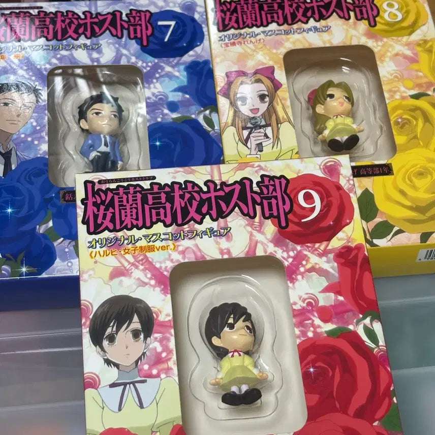[BUNJANG] Ouran High School Host Club DVD First Press Bonus Figure Set / 오란고교 호스트부 dvd 초회특전 피규어 세트