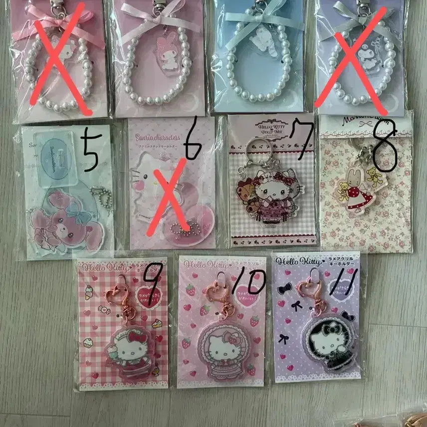 [BUNJANG] Sanrio Keyring Collection / [할인] 산리오 일본정품 키링 모음 76종 0.1~1.3