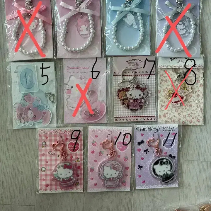 [BUNJANG] Sanrio Keyring Collection / [할인] 산리오 일본정품 키링 모음 76종 0.1~1.3