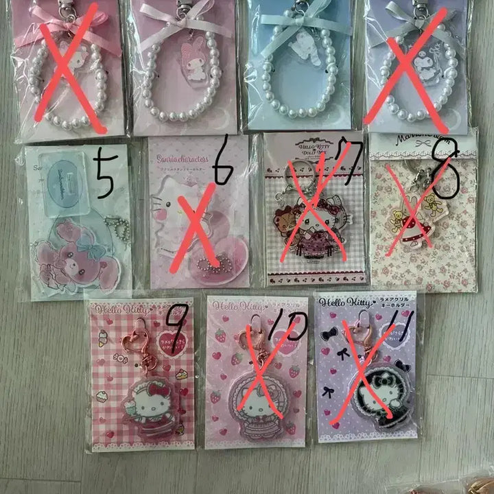 [BUNJANG] Sanrio Keyring Collection / [할인] 산리오 일본정품 키링 모음 76종 0.1~1.3