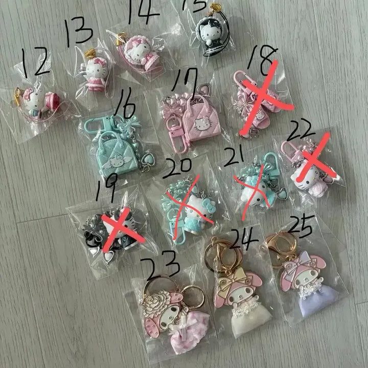 [BUNJANG] Sanrio Keyring Collection / [할인] 산리오 일본정품 키링 모음 76종 0.1~1.3
