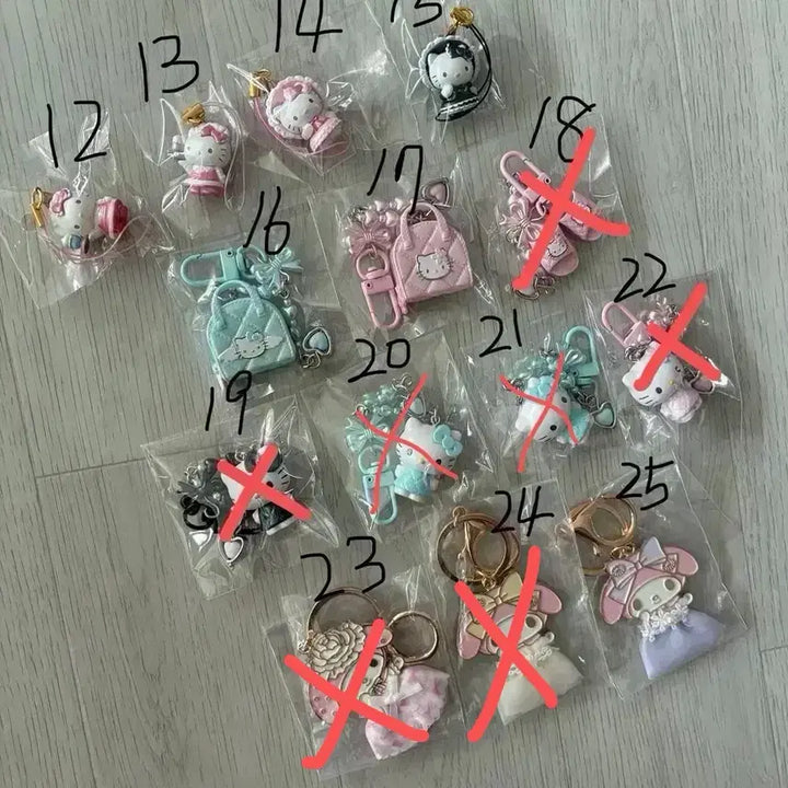 [BUNJANG] Sanrio Keyring Collection / [할인] 산리오 일본정품 키링 모음 76종 0.1~1.3