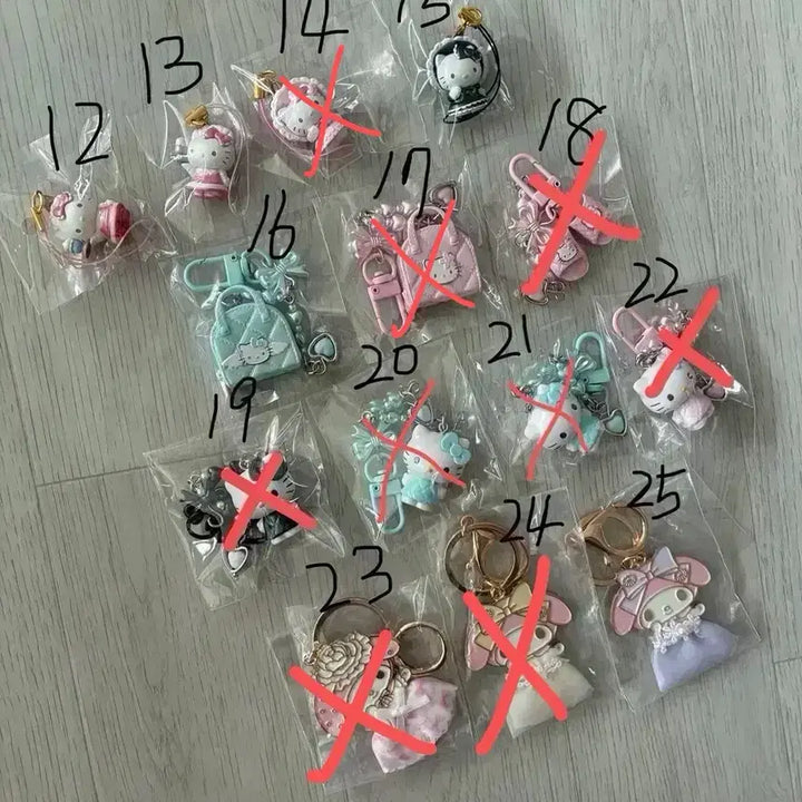 [BUNJANG] Sanrio Keyring Collection / [할인] 산리오 일본정품 키링 모음 76종 0.1~1.3