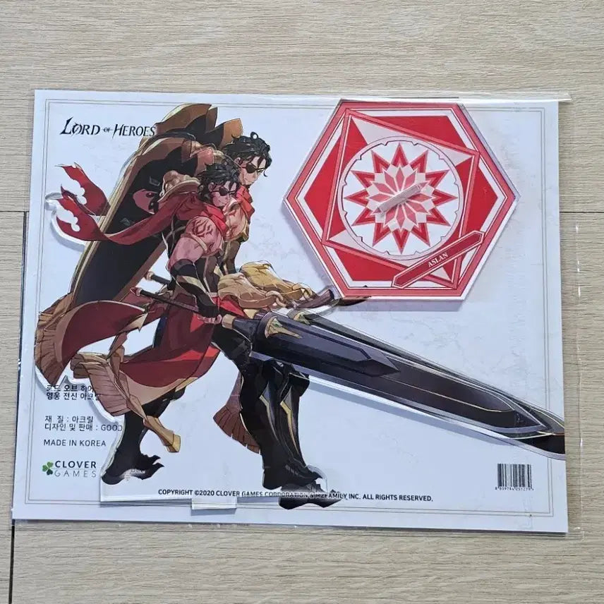 [BUNJANG] Lord of Heroes Aslan Acrylic Stand / 로오히 (로드오브히어로즈) 아슬란 아크릴 스탠드