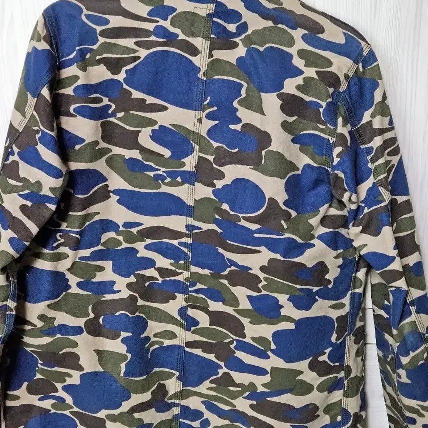 [BUNJANG] Carhartt Blue Camo Jacket and Pants Set / 칼하트 블루 카모 자켓 팬츠 셋업