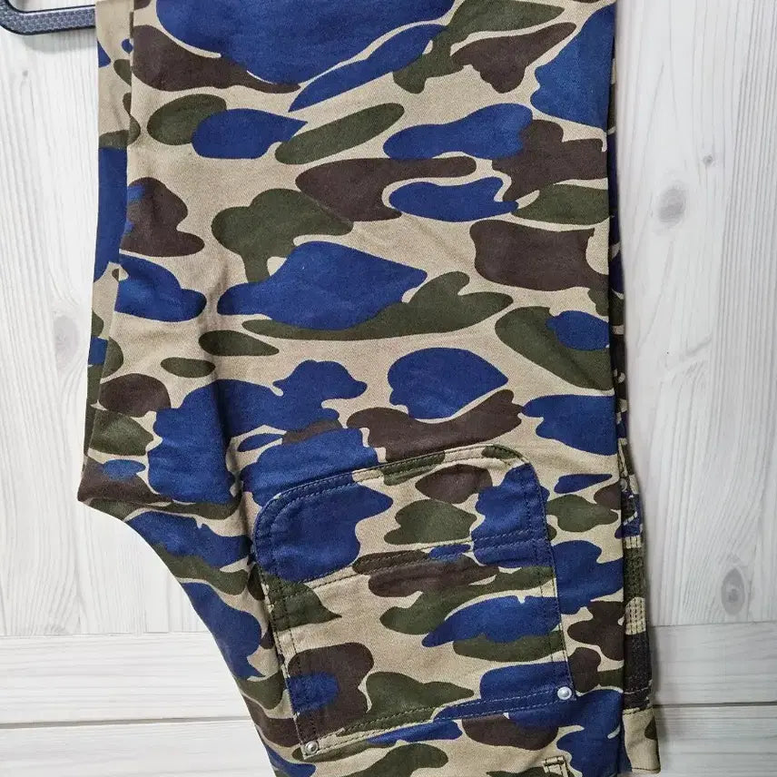 [BUNJANG] Carhartt Blue Camo Jacket and Pants Set / 칼하트 블루 카모 자켓 팬츠 셋업