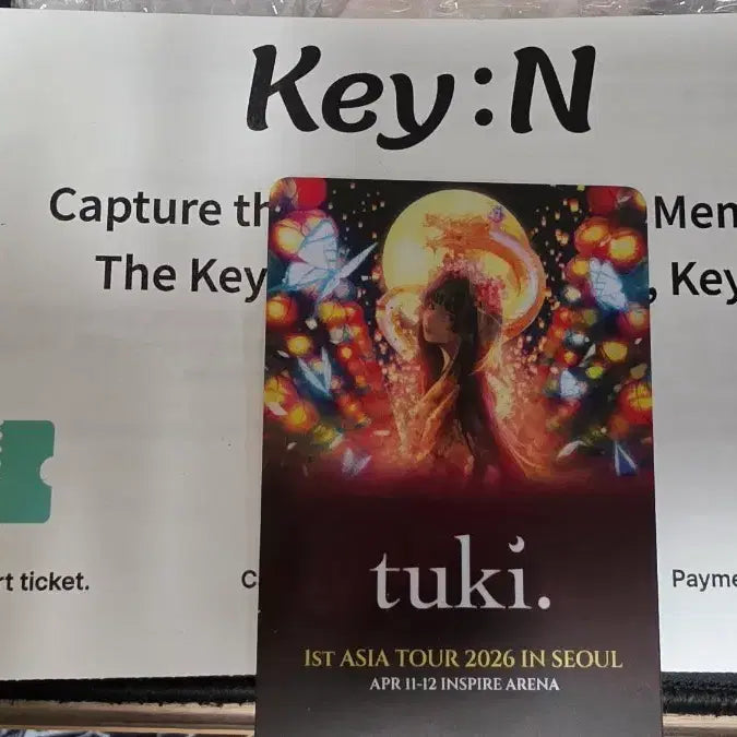 [SOLD OUT] tuki  2026 서울 굿즈 교통카드