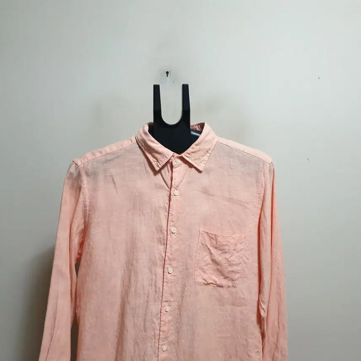[BUNJANG] Uniqlo Linen Shirt / 유니클로 마 남방셔츠/100