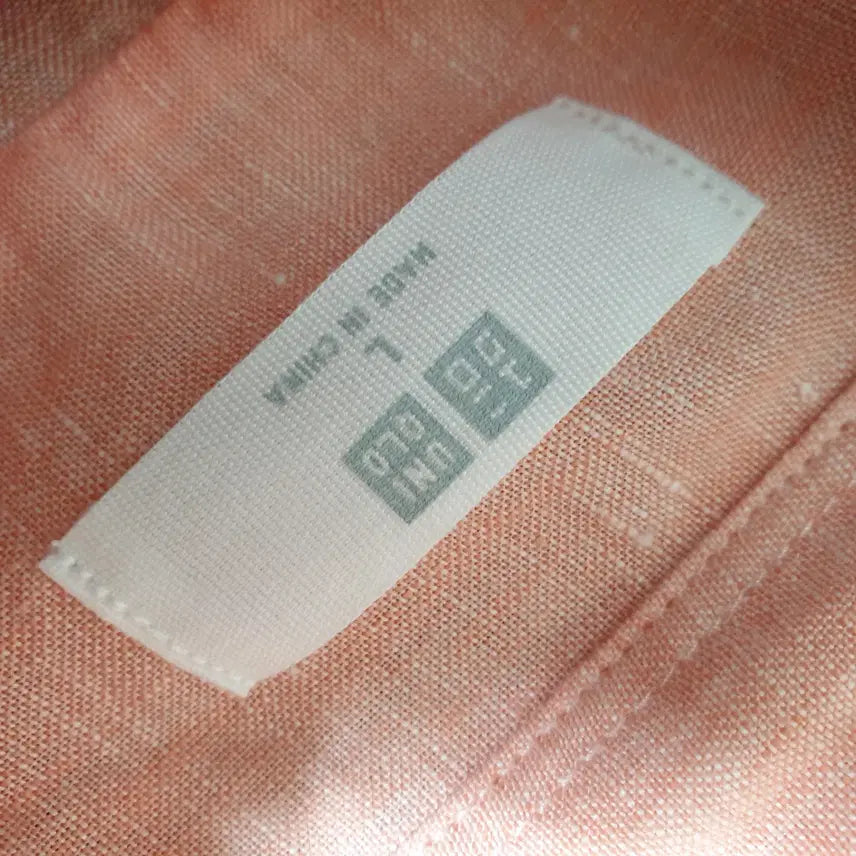 [BUNJANG] Uniqlo Linen Shirt / 유니클로 마 남방셔츠/100
