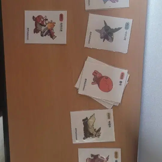 [BUNJANG] Pokemon Stickers (Baking Bread Stickers) / 포켓몬 띠부씰 판매