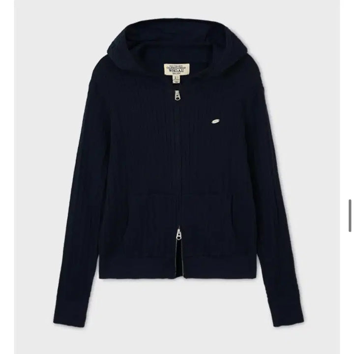 [BUNJANG] WhoAU High-Gauge Cable Zip-Up Hoodie / 후아유 High-Guage Cable Hoodie Zip-up