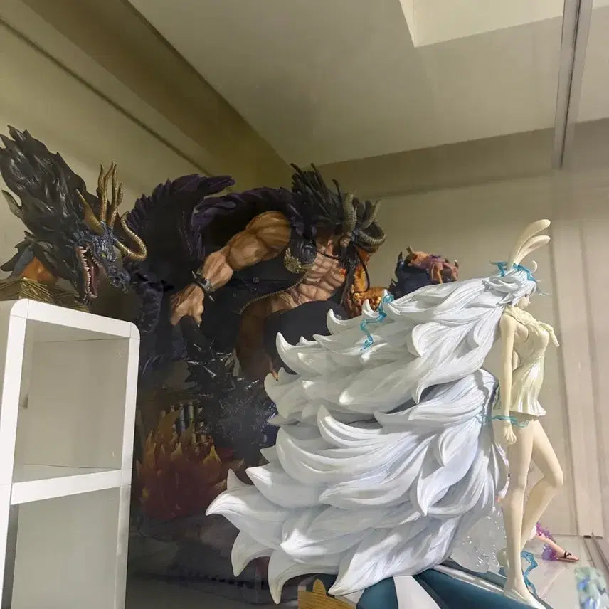 [BUNJANG] JacksDo One Piece Kaido &amp; Carrot &amp; Nika Luffy Resin Statue Bundle Set / 원피스 레진 잭스두 카이도우 니카 캐럿 일괄