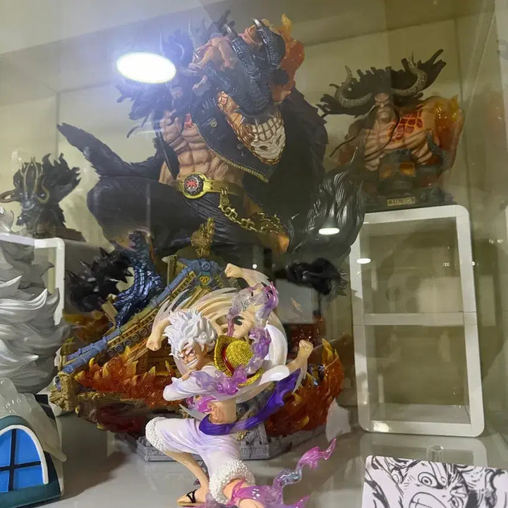 [BUNJANG] JacksDo One Piece Kaido &amp; Carrot &amp; Nika Luffy Resin Statue Bundle Set / 원피스 레진 잭스두 카이도우 니카 캐럿 일괄