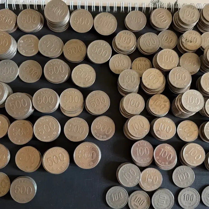 [BUNJANG] Vintage Korean Coins / 500원. 100원. (70년대~ 2000년대) 희귀 동전