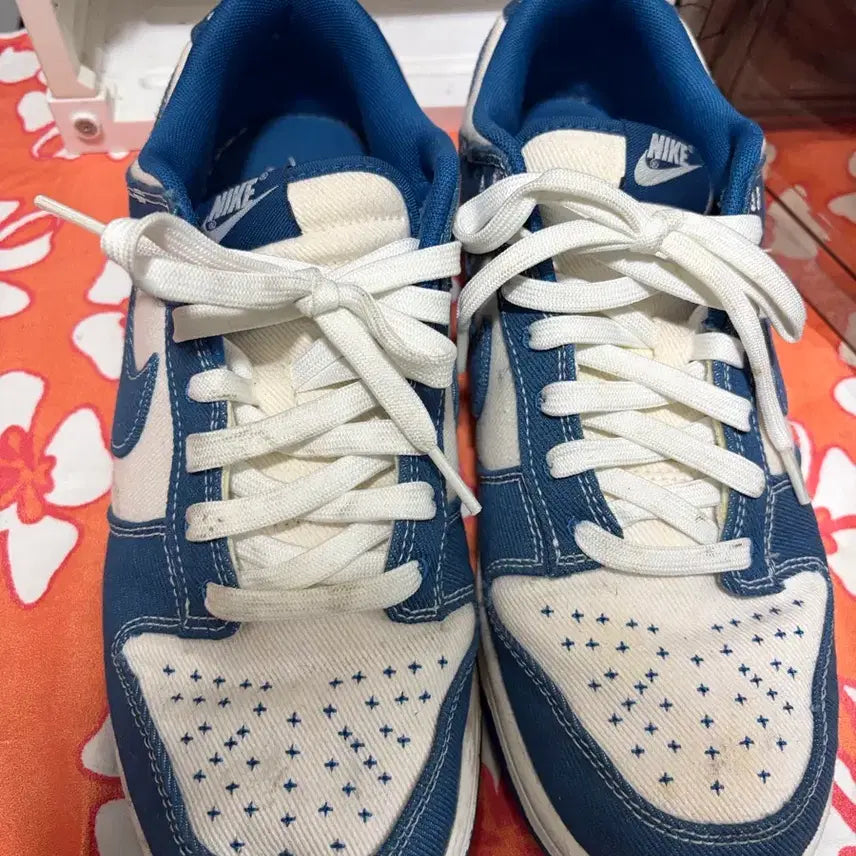 [BUNJANG] Nike Dunk Low Retro SE Industrial Blue Sneakers / 나이키 덩크 로우 레트로 SE 인더스트리얼 블루 280