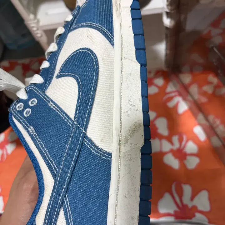[BUNJANG] Nike Dunk Low Retro SE Industrial Blue Sneakers / 나이키 덩크 로우 레트로 SE 인더스트리얼 블루 280