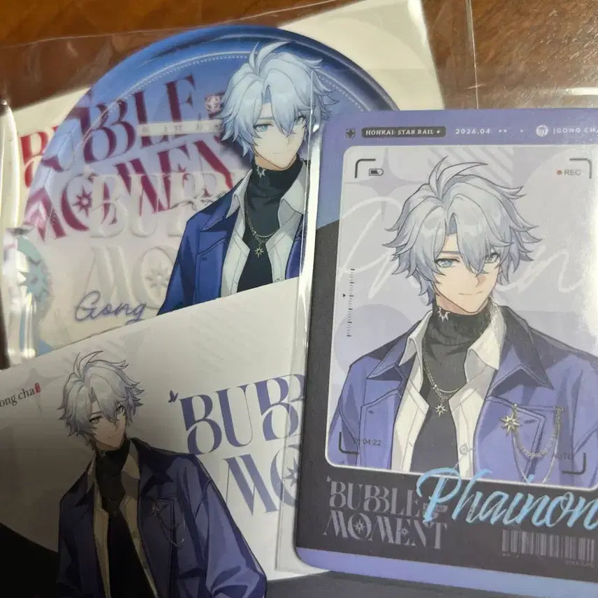 [BUNJANG] Honkai: Star Rail Gongcha Collaboration Painon Goods Set (Sealed) / [미개봉]붕괴스타레일 공차 콜라보 파이논 세트
