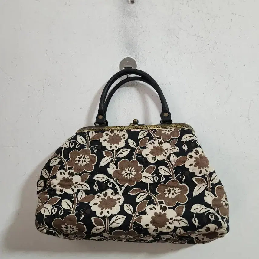 [BUNJANG] Vintage Quilt Pattern Tote/Shoulder Bag / 퀼트 패턴 빈티지 토트백/숄더백32-22