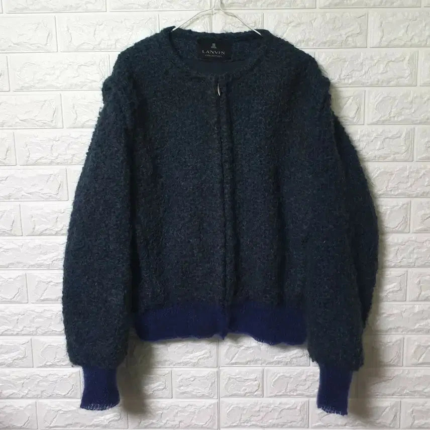 [BUNJANG] Lanvin Alpaca Knit Blouson Jacket / 랑방 알파카 니트 블루종자켓 판매합니다