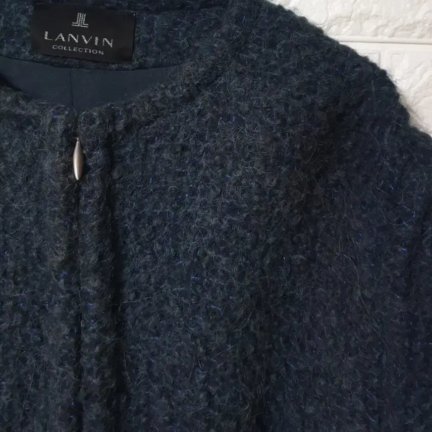[BUNJANG] Lanvin Alpaca Knit Blouson Jacket / 랑방 알파카 니트 블루종자켓 판매합니다