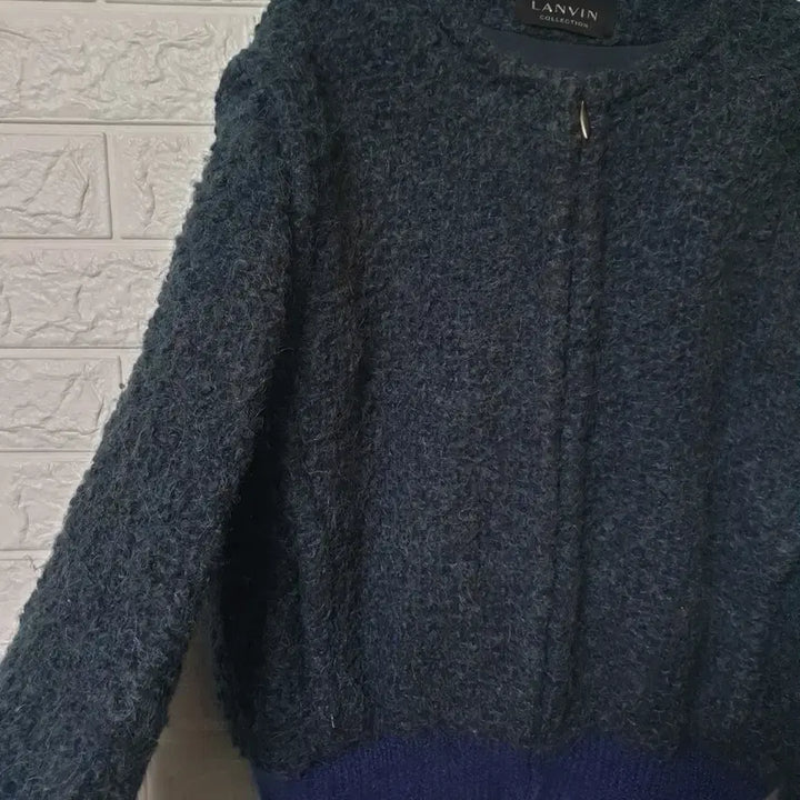 [BUNJANG] Lanvin Alpaca Knit Blouson Jacket / 랑방 알파카 니트 블루종자켓 판매합니다