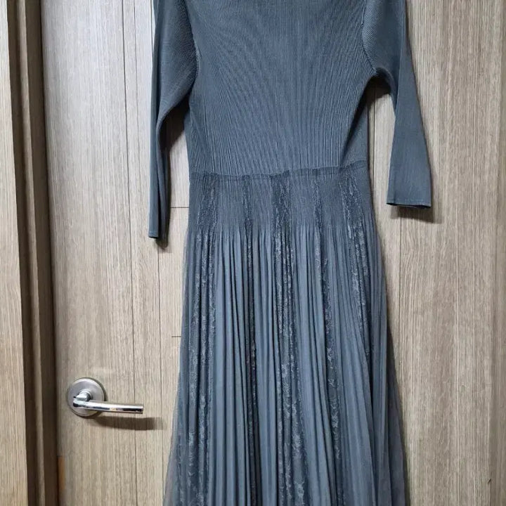 [BUNJANG] Pleated Long Dress / 플리츠 롱원피스
