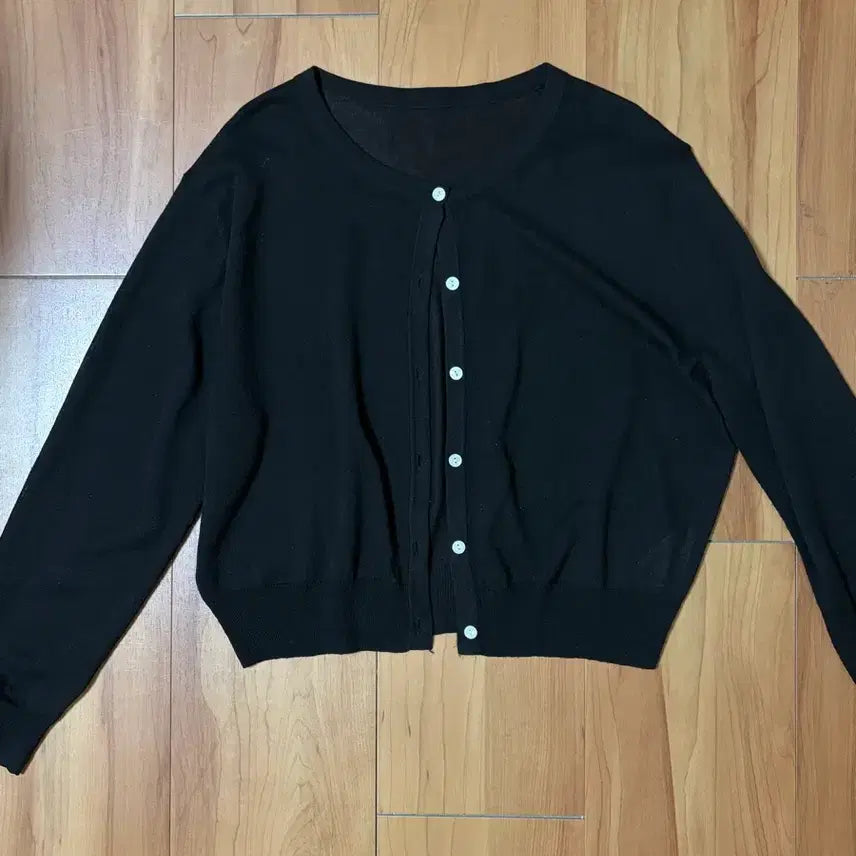 [BUNJANG] Premium Cool Knit Cardigan / L 블랙 검정 온리 프리미엄 쿨 니트 가디건