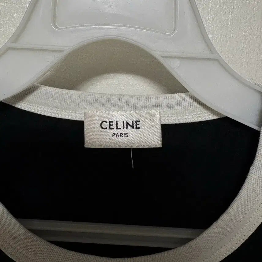 [BUNJANG] Celine Black Ringer T-Shirt (Size M) / [M] 정품 셀린느 블랙 링거 티셔츠
