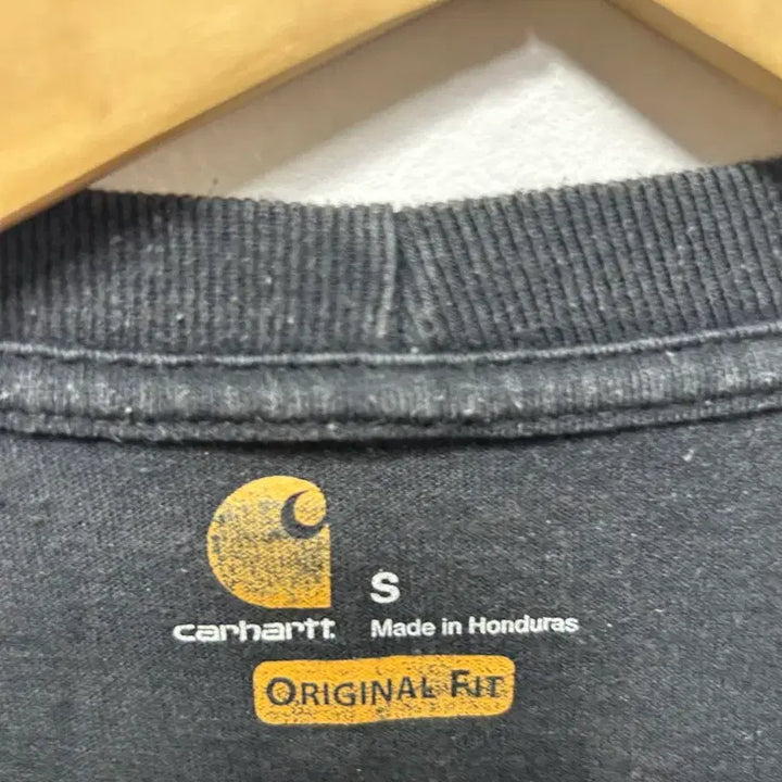 [BUNJANG] Carhartt Pocket T-Shirt Black S / 칼하트 포켓 반팔티 블랙 S