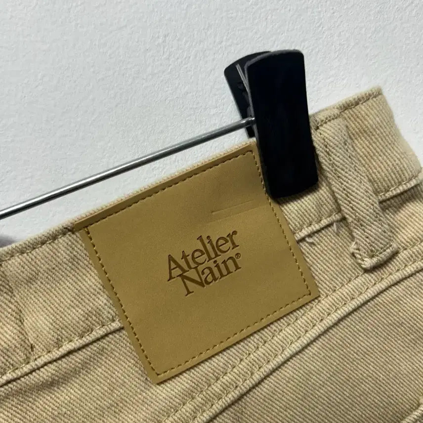 [BUNJANG] Attrangs Mini Skirt Beige S / 아뜨랑스 미니 스커트 베이지 S