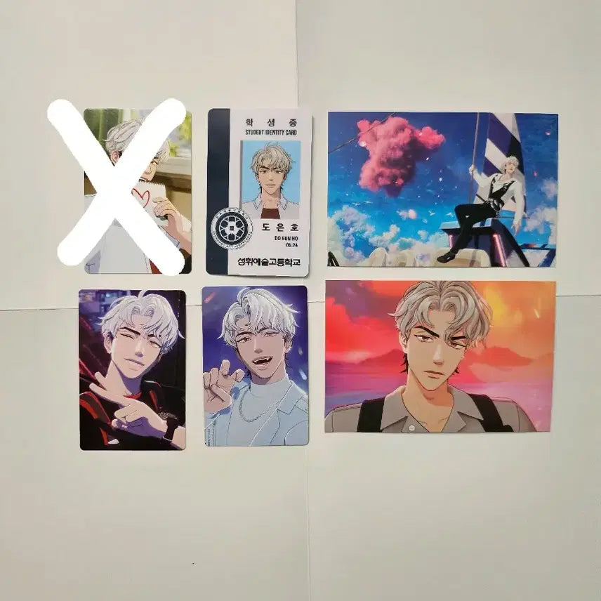 [BUNJANG] P.L.E. V July Summer Eunho Student ID, Photocard Bundle Set / (일괄)플레이브 육여름 은호 학생증, 포카