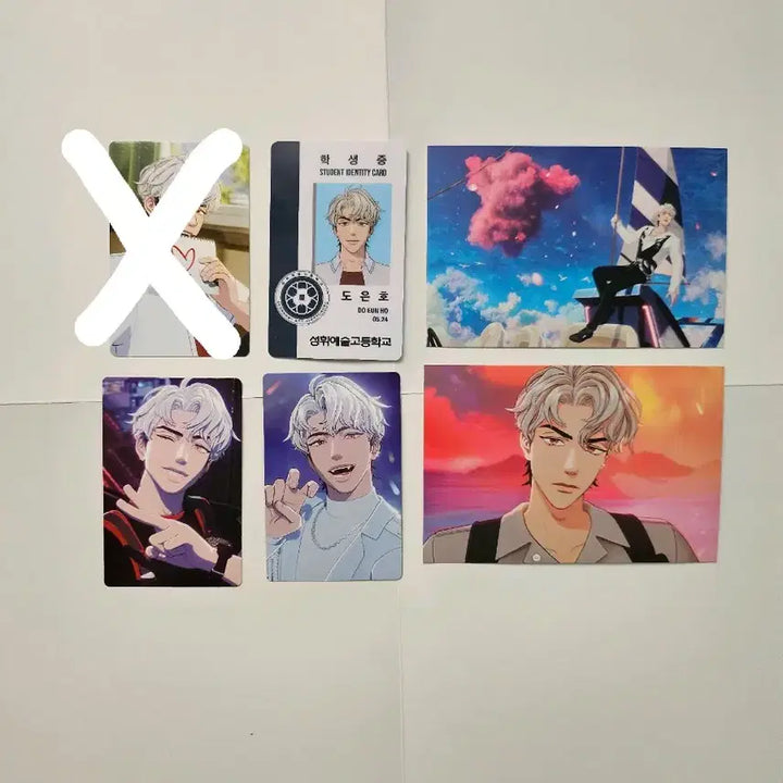 [BUNJANG] P.L.E. V July Summer Eunho Student ID, Photocard Bundle Set / (일괄)플레이브 육여름 은호 학생증, 포카