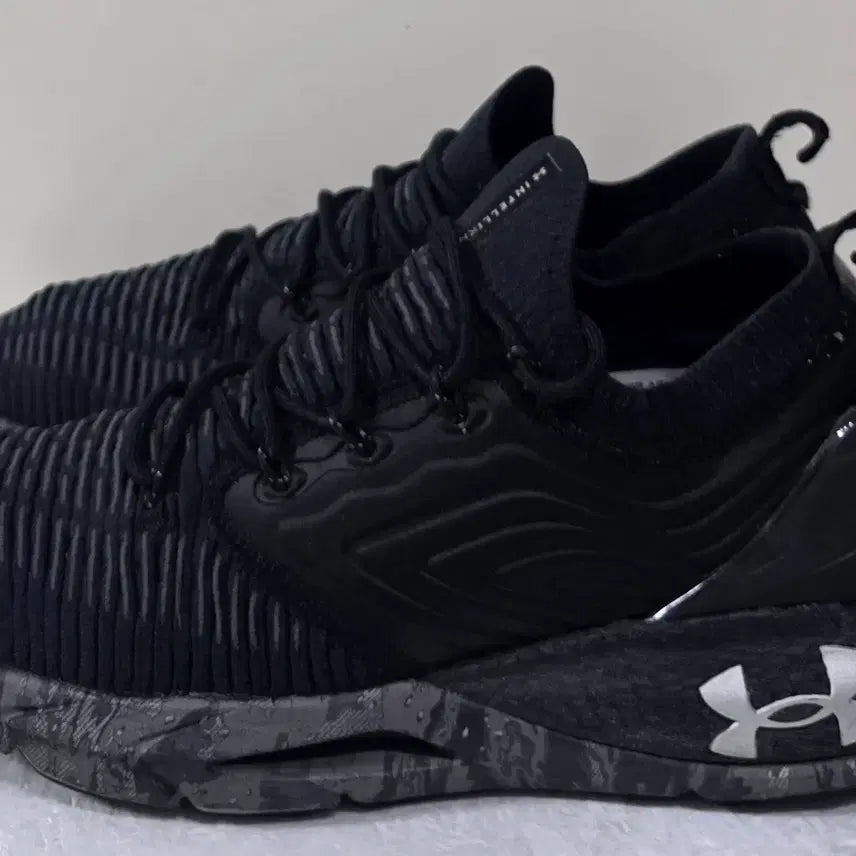 [BUNJANG] Under Armour HOVR Phantom 2 Intelliknit ABC Triple Black Running Shoes / [280] 언더아머 호버 팬텀2 인텔리니트 ABC 트리플블랙ㅡ최저가