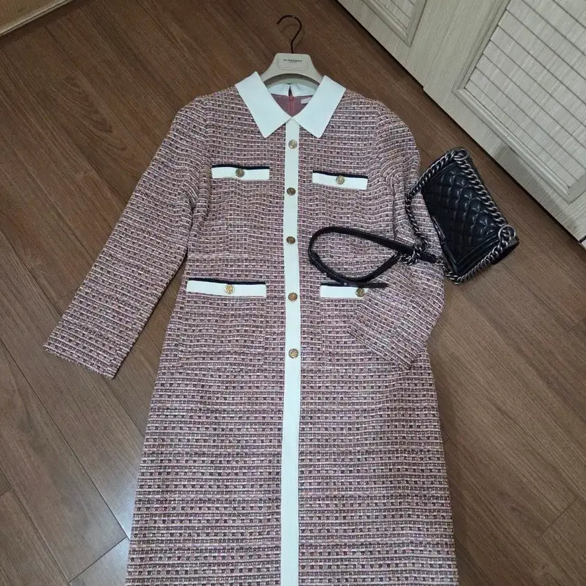 [BUNJANG] The Izzat Tweed Dress / 더 아이잗 원피스