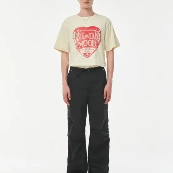 [SOLD OUT] [M]세터 토리노 파라슈트 와이드 팬츠 블랙