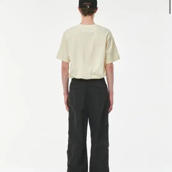 [SOLD OUT] [M]세터 토리노 파라슈트 와이드 팬츠 블랙