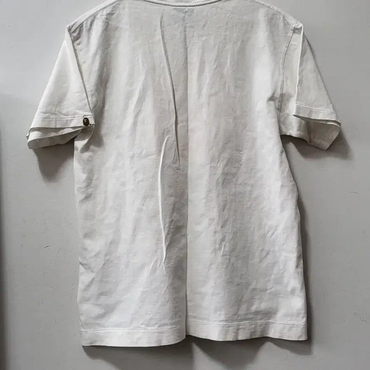 [BUNJANG] BAPE Monogram Short Sleeve T-Shirt White / BAPE 베이프 모노그램 반팔 티셔츠 화이트