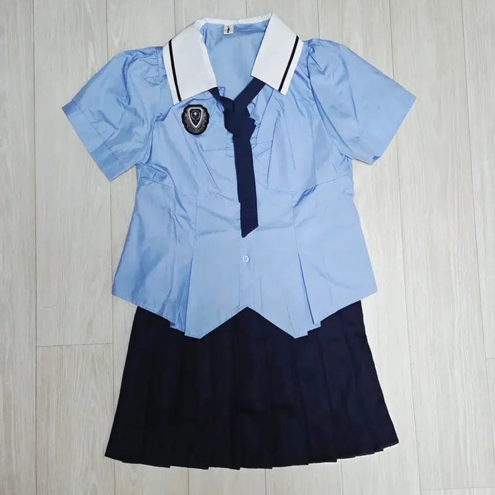 [BUNJANG] School Uniform Style Blouse and Skirt Set / ㅁ새상품ㅁ 교복스타일 블라우스 스커트 세트